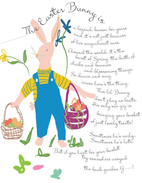 Letter from the Easter Bunny